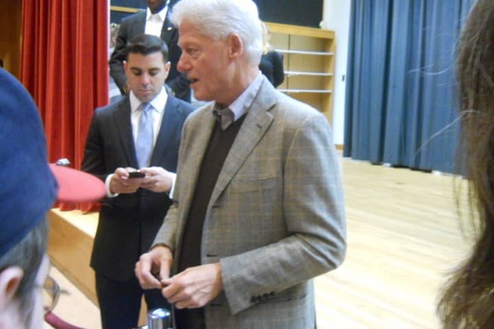 Former President Bill Clinton&#x27;s robocall urging Westchester residents to vote for Noam Bramson for county executive started at 4:30 p.m. Sunday.