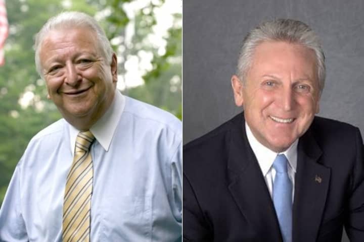 Richard Moccia (left) and Harry Rilling are competing for Norwalk&#x27;s top elected position in Tuesday&#x27;s election.