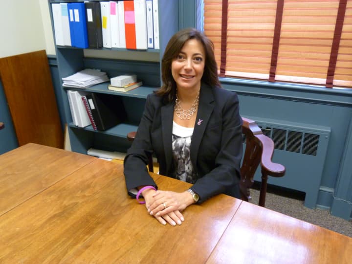 Gayle Weinstein ran unopposed for re-election this year for the role of Weston&#x27;s First Selectman