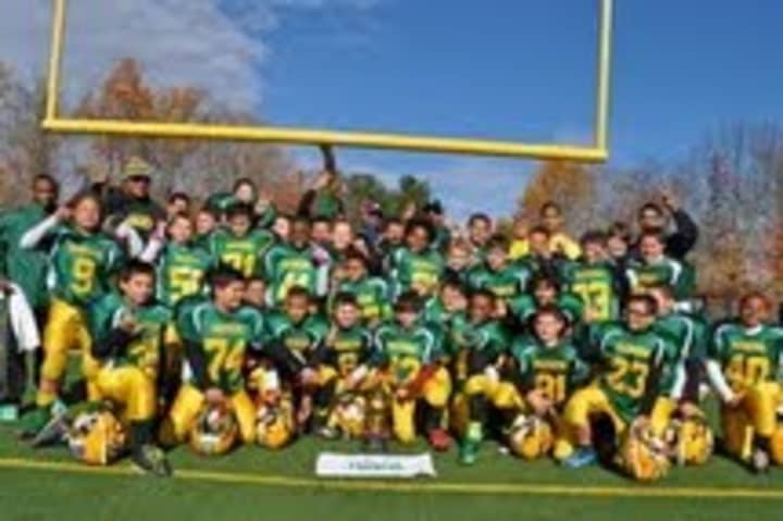 The Norwalk Packers 5th grade football team celebrated its second straight league championship.