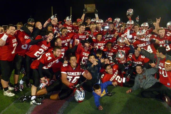Somers will try to repeat as Section 1 football champions in the title game against Rye Saturday. White Plains and Tuckahoe also play for titles.