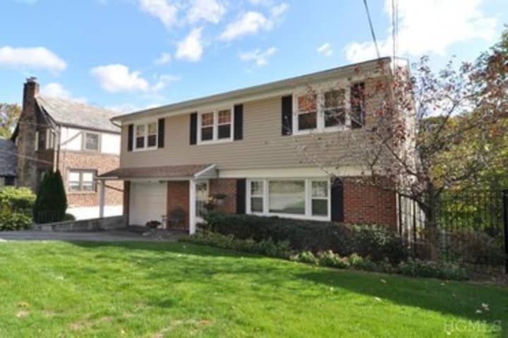 This house at 120 Brookdale Drive  in Yonkers is open for viewing this Sunday.