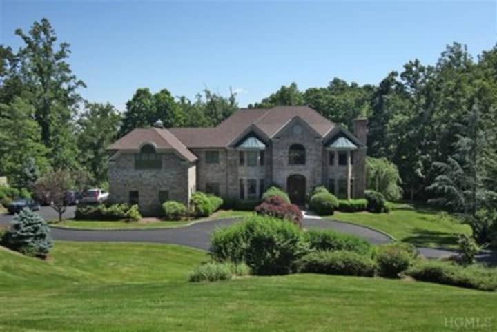 This house at 5 Hallock Place in Armonk is open for viewing this Sunday.