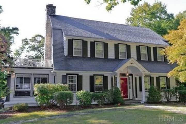 This house at 35 Commodore Road in Chappaqua is open for viewing this Sunday.