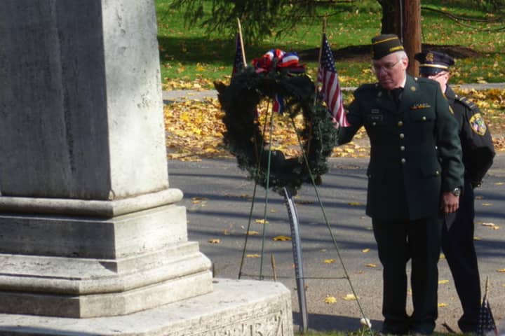 New Canaan&#x27;s Veterans Day Ceremony will begin just before 11 a.m. Monday.