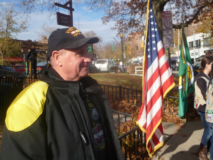 Local veterans were honored by the Town of Greenburgh in Hartsdale Monday.