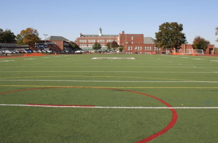 The Eastchester High School turf field is currently closed to the community. 