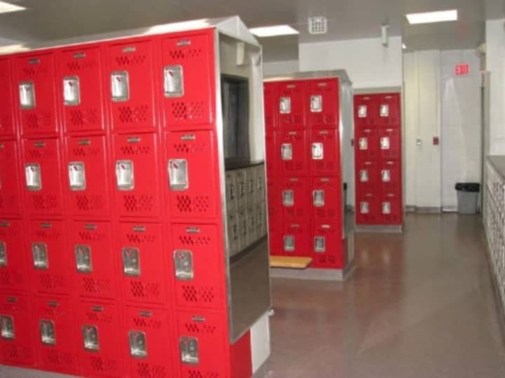Renovations to the locker rooms at Rye High School were completed recently. 