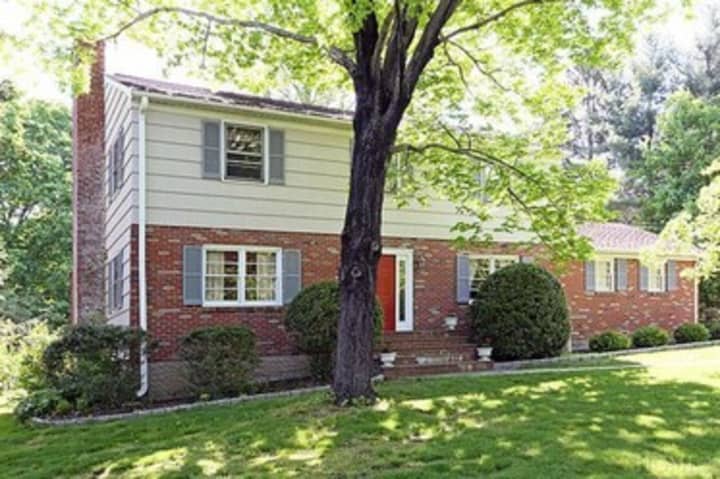 This house at 61 Magnolia Road in Briarcliff Manor is open for viewing this Sunday.