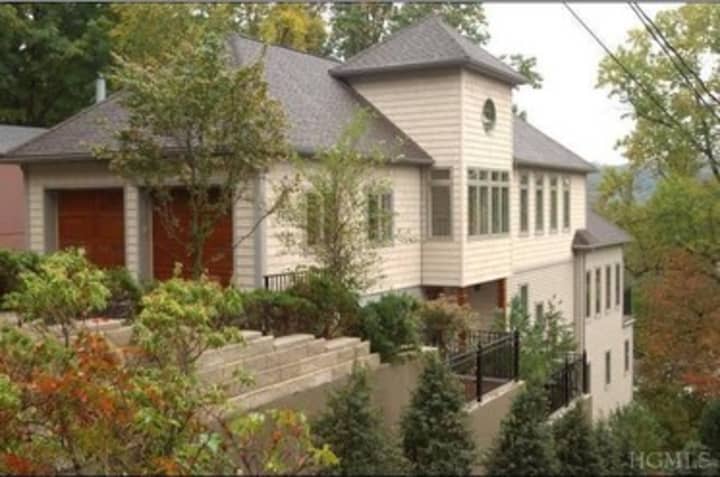 This house at 102 Ridge Road in Ardsley is open for viewing this Sunday.