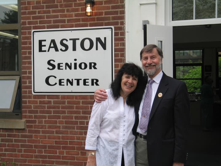 Val Buckley is the director of the Easton Senior Center. She won a legal challenge to force a recount in the race for first selectman in town. 