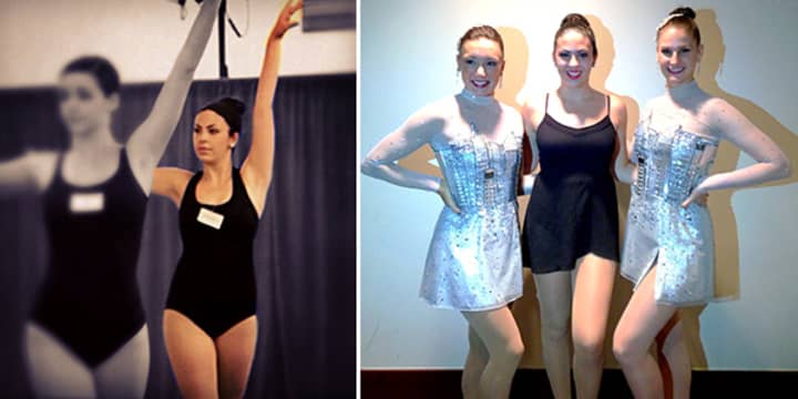 Harrison senior Victoria Feeney got to train with the Rockettes over the summer. 