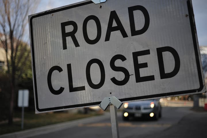 Officials are warning that periodic road closures along Main Street in Armonk will cause delays in the area of Maple Avenue.