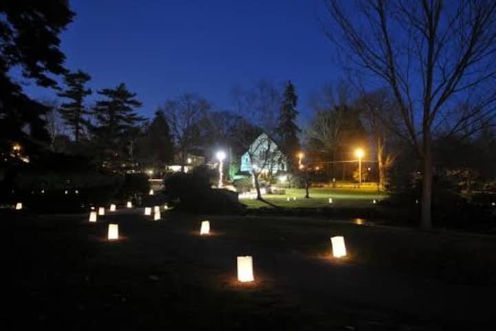 Luminaries will adorn lawns throughout Fairfield County to support Family Centers of Greenwich.