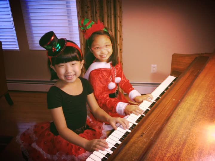 Kaylie and Ava Min will be performing for seniors at the Field Home.