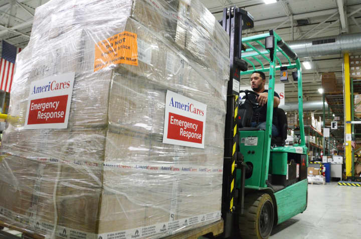 AmeriCares Connecticut sent $2.2M of medical supplies to the Phillippines.