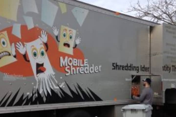 The Westchester County mobile shredder will make its last appearance of the year in Mount Vernon.
