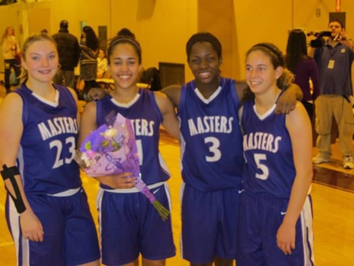 Dobbs Ferry student and New Rochelle resident Naya Williams is leading The Masters School basketball team. 