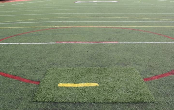 The synthetic field at the Eastchester High School will be replaced in the coming year.