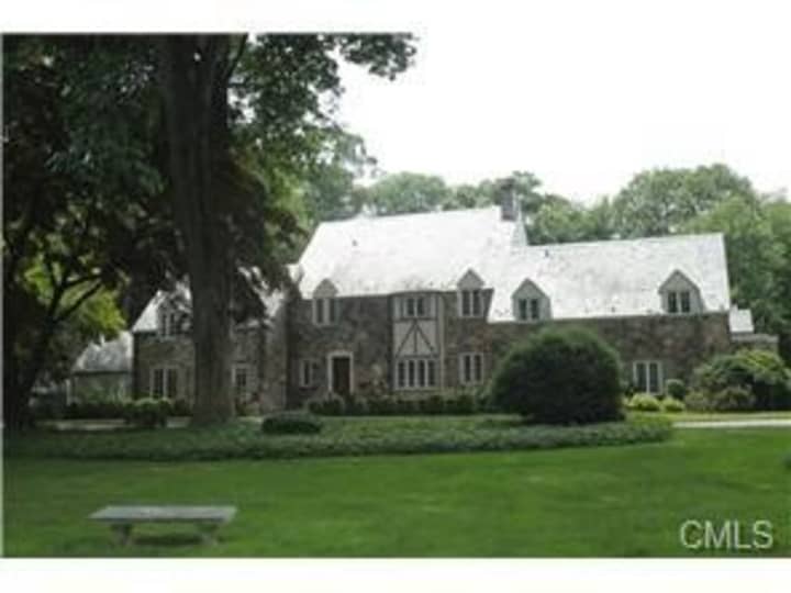 The house at 1 Inwood Road in Darien is open for viewing this Sunday.