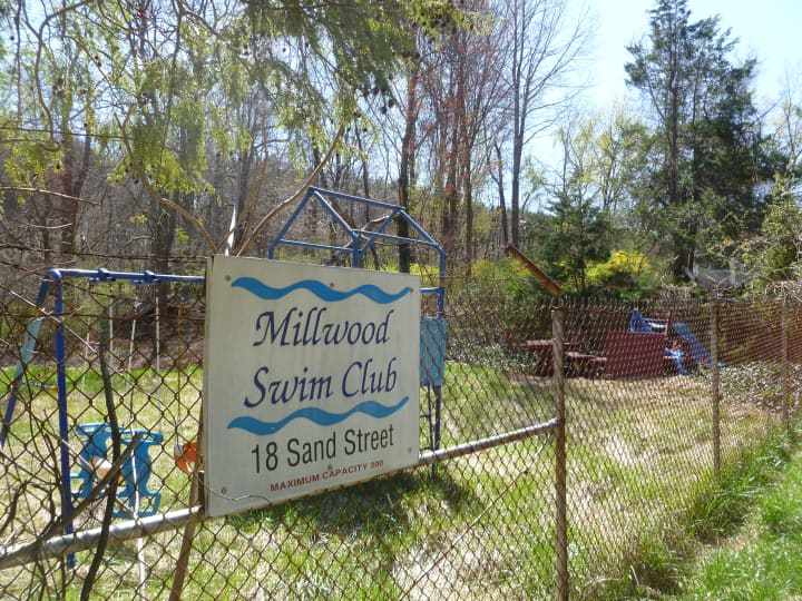 The former site of the Millwood Swim Club may soon become a community garden. 