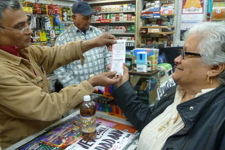 The Mega Millions jackpot is up to $449 million with the drawing at 11 p.m. Tuesday.
