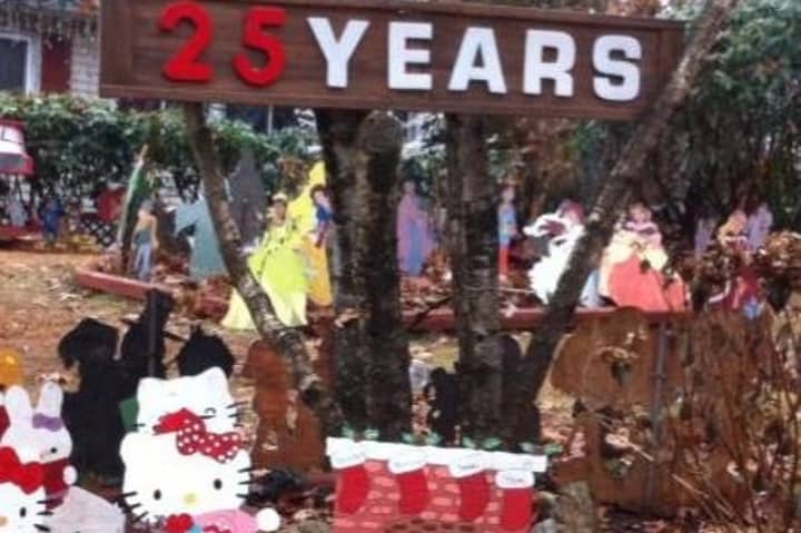The Christmas Village display put up each year by Rick and Joan Setti is celebrating its 25th anniversary this winter.