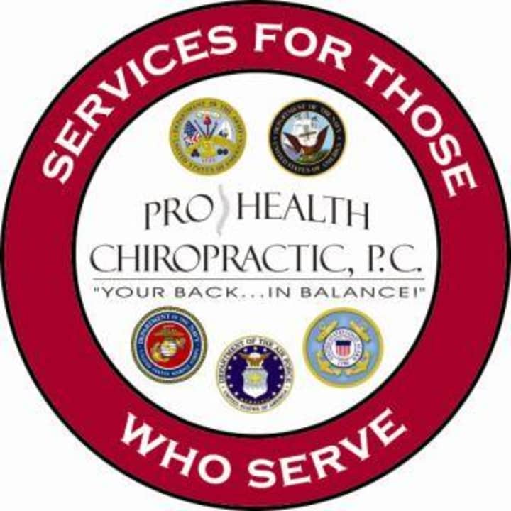 Pro-Health Chiropractic offers chiropractic services for active military personnel and veterans.