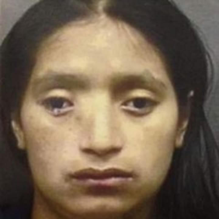 Maria Guaman-Gumana, 23, a Spring Valley woman believed to be the mother of &quot;Baby Angel,&quot; was arrested and charged with second-degree murder.
