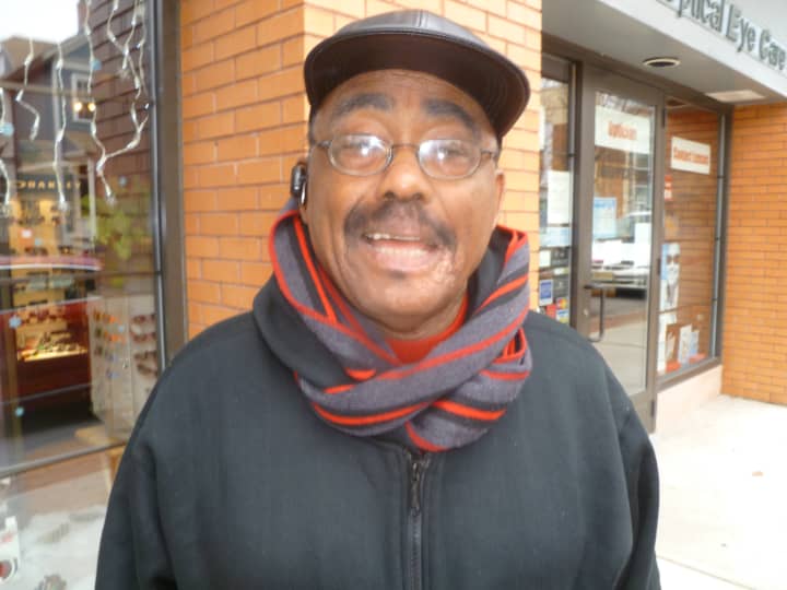 Yonkers&#x27; Rev. Dr. Calvin Sampson did some shopping in Hastings on the day after Christmas.