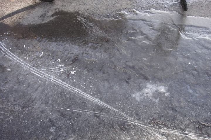 Black ice may form overnight on roads in Fairfield County. 