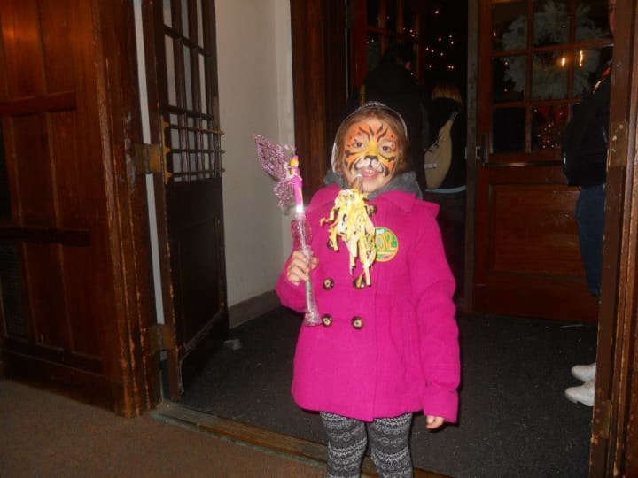 Face painting is just one of many activities children can enjoy at First Night Westport/Weston, the town&#x27;s annual New Year&#x27;s Eve celebration.