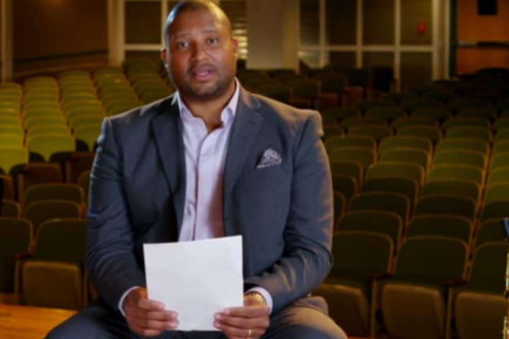Jimmy Greene, an assistant professor at Danbury&#x27;s Western Connecticut State University, reads a letter in a video on CBS This Morning. Greene&#x27;s 6-year-old daughter, Ana, was among the victims in the shootings at Sandy Hook Elementary School.