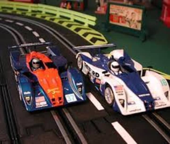 Slot cars at Grand Prix New York 