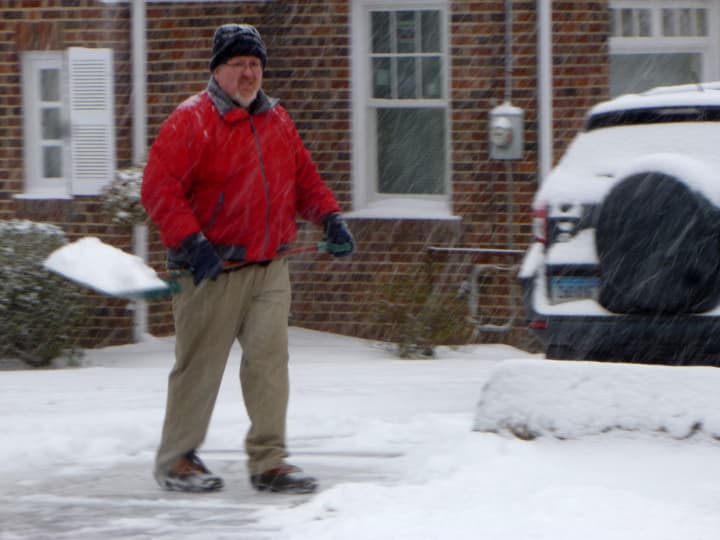 Stamford residents are reminded to shovel sidewalks. 