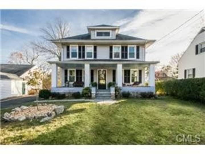 The house at 223 West Ave. in Darien is open for viewing this Sunday.