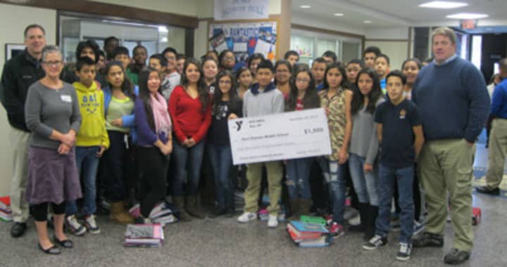 Garden programs in the Port Chester schools received a grant from the Rye YMCA. 