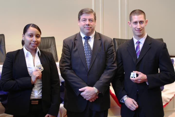 Police Officer Latoya Anderson; Police Commissioner William Connors; Police Officer Lansing Hinrichs.