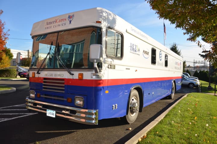 The new AmeriCares Stamford mobile unit will open on Thursday.