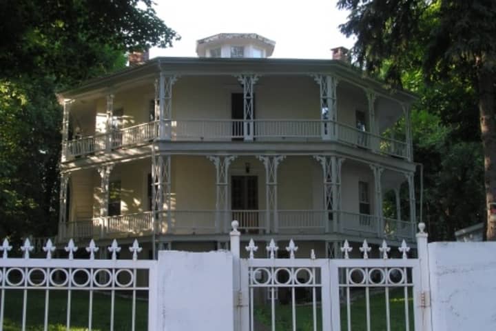 The Octagon House on Spring Street in Danbury is on the National Register of Historic Places. Residents and government are trying to clean up the street and restore it to its former luster.