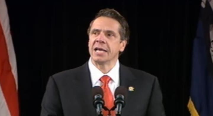 Gov. Andrew Cuomo gave his 2014 State of the State Wednesday from the capital. 