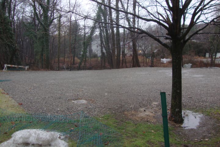 The parcel that used to be a small park on Central Avenue in Rye has sat unused for several months.