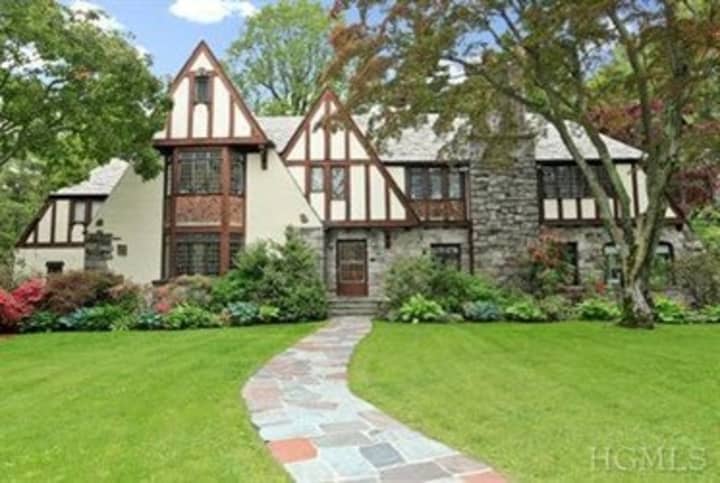 This house at 50 Inverness Road in Scarsdale is open for viewing this Sunday