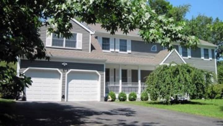 This house at 5 Pheasant Ridge Road in Ossining is open for viewing this Sunday.