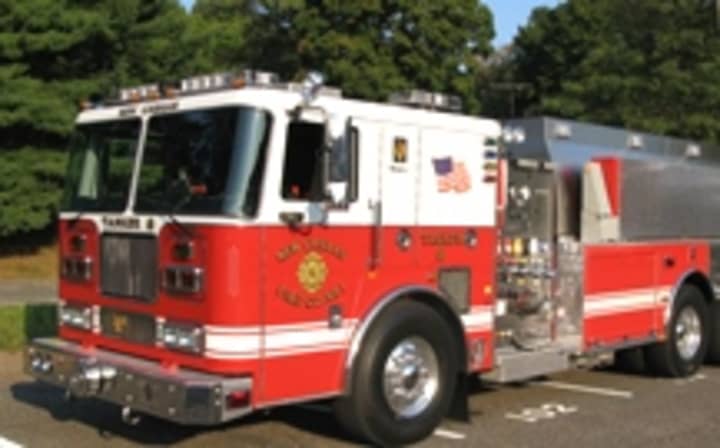 The New Canaan fire department was able to quickly extinguish a roof fire on Thursday, Jan. 16. 