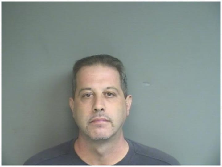 Stamford police charged Frank Pensiero, 42, with first-degree robbery.