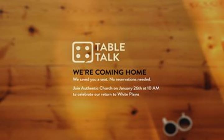 The Authentic Church returns to White Plains.