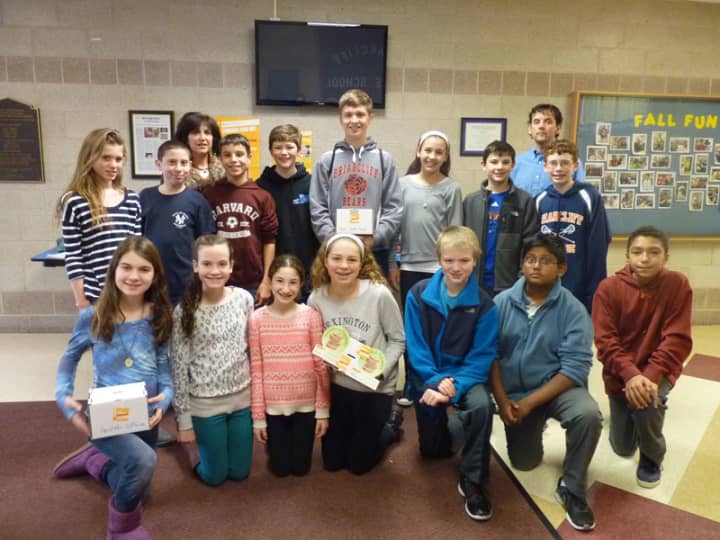 Students in the Briarcliff Middle School student government are raising money for residents with leukemia. 