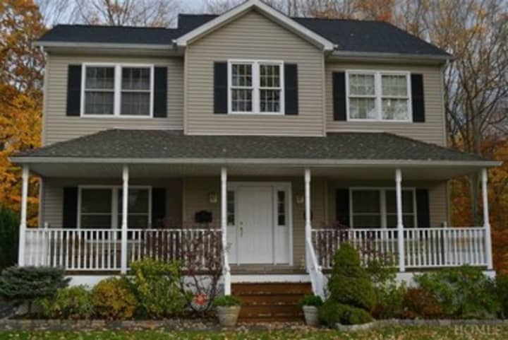 This house at 9 Brook Place in Ossining is open for viewing on Sunday.