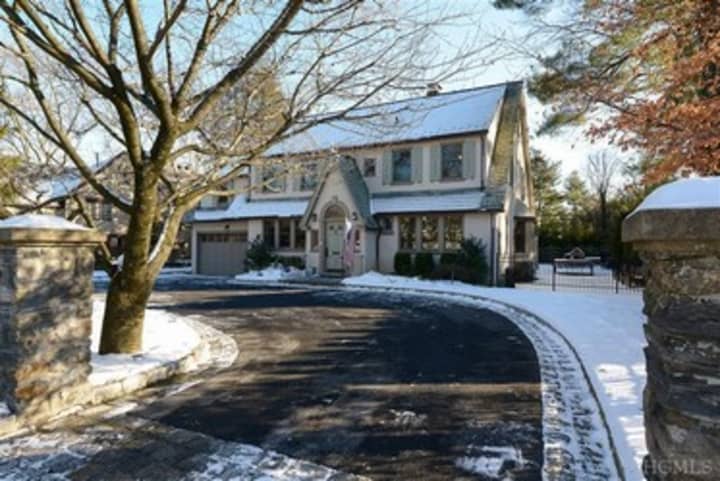 This house at 308 Pondfield Road in Bronxville is open for viewing this Sunday.